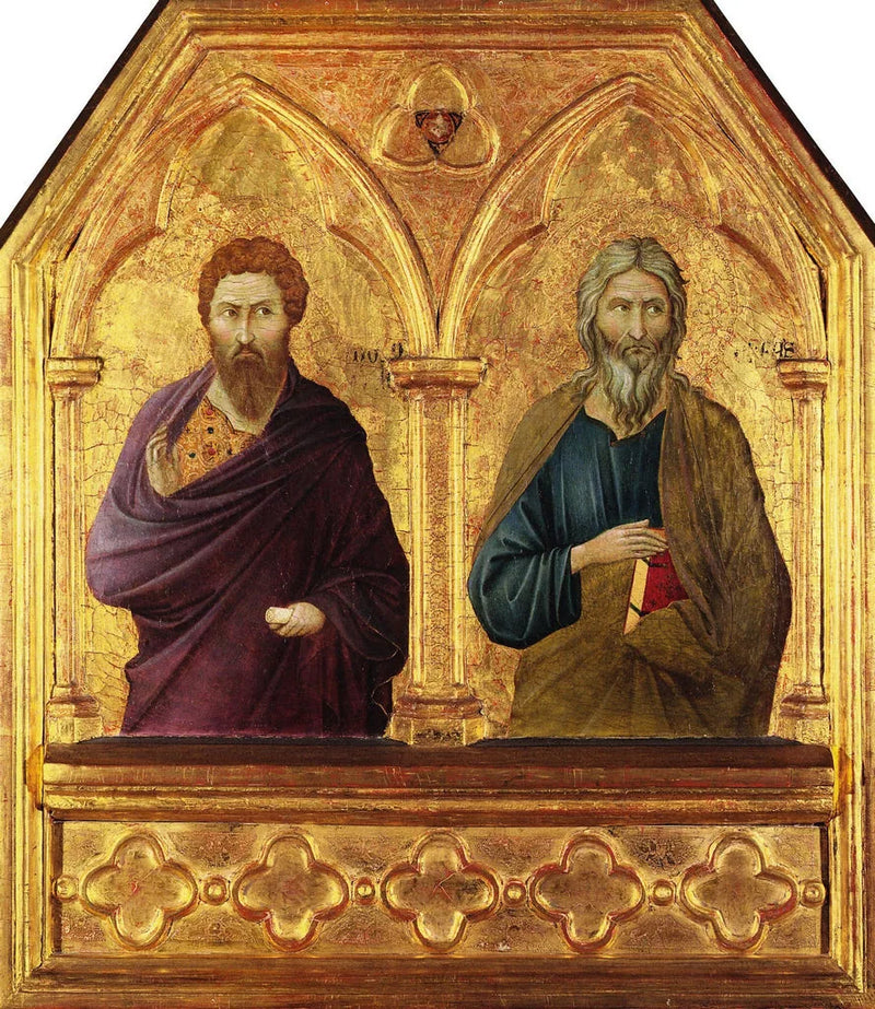 Santos Bartolomeu e André - Ugolino di Nerio