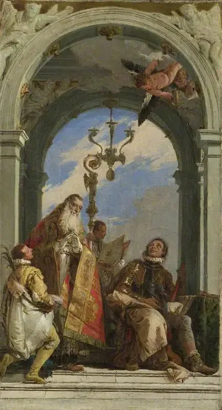 Santos Maximo e Oswaldo (?) - Giovanni Battista Tiepolo