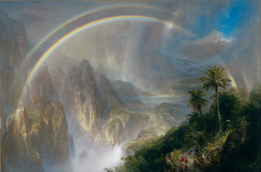 Estação das chuvas sob os trópicos - Frederic Edwin Church
