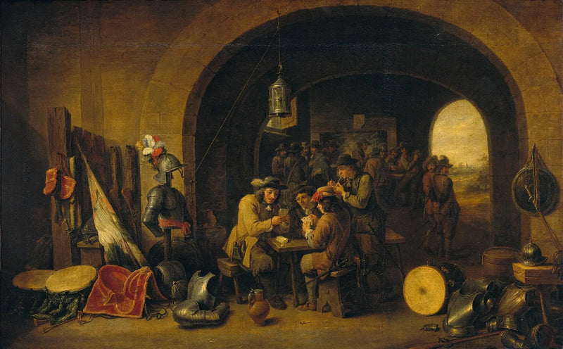 Sala de guarda - David Teniers Júnior