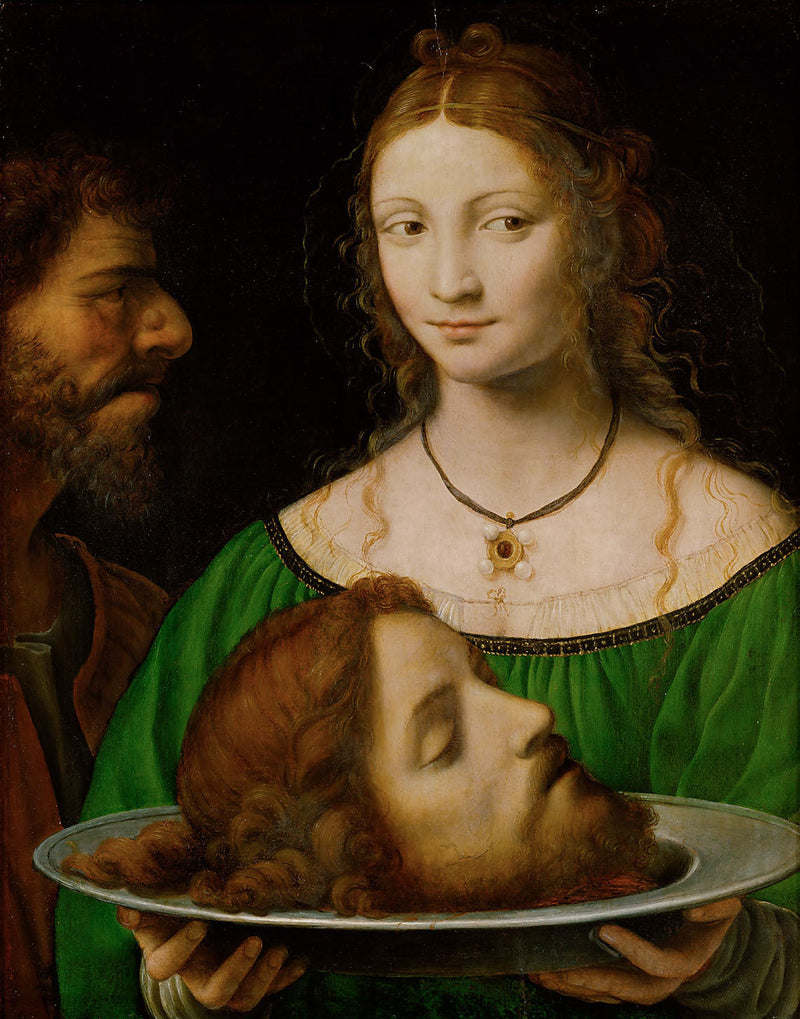 Salomé com a cabeça de João Batista - Bernardino Luini