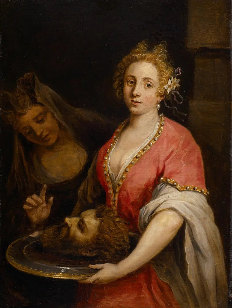 Salomé com a cabeça de João Batista - David Teniers Júnior