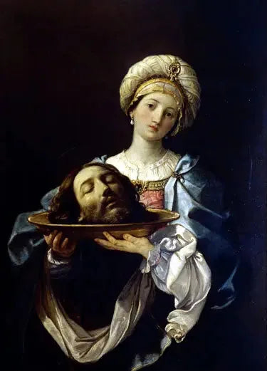 Salomé com a cabeça de São João Batista - Guido Reni