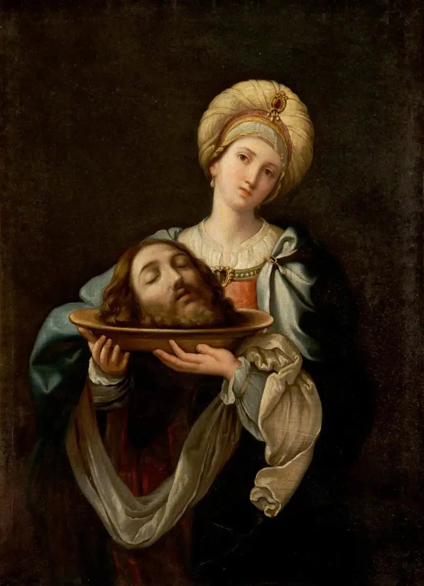 Salomé com a cabeça de São João Batista - Guido Reni