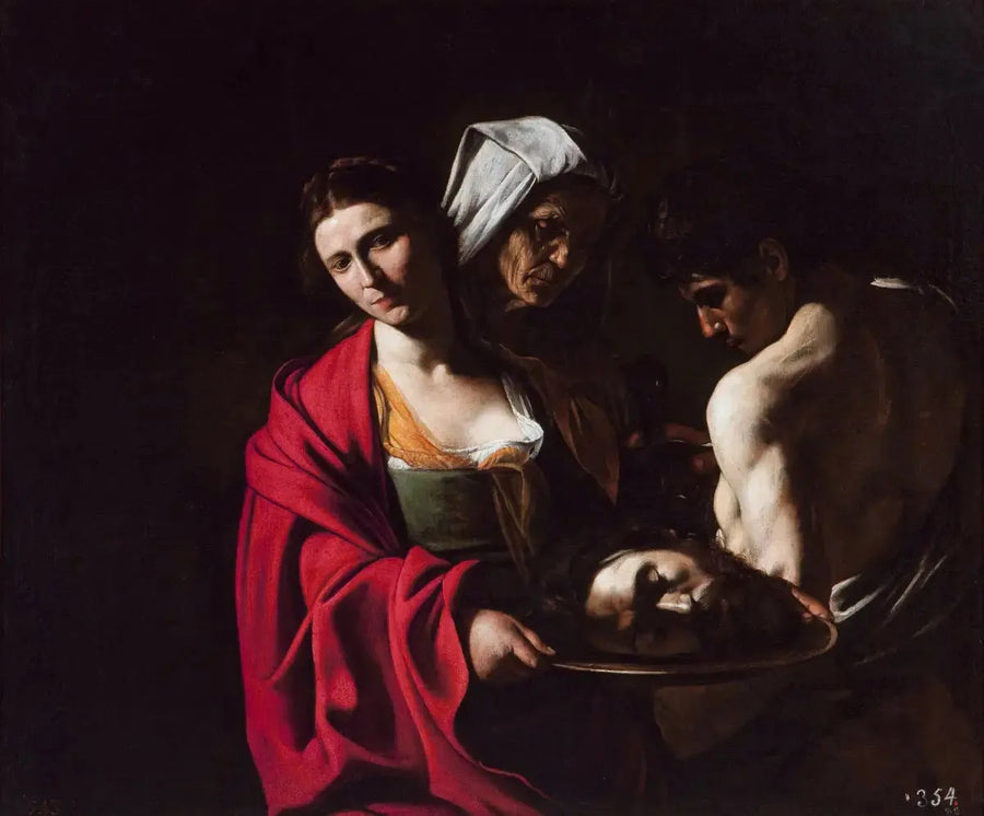 Salomé com a cabeça de São João Batista - Caravaggio