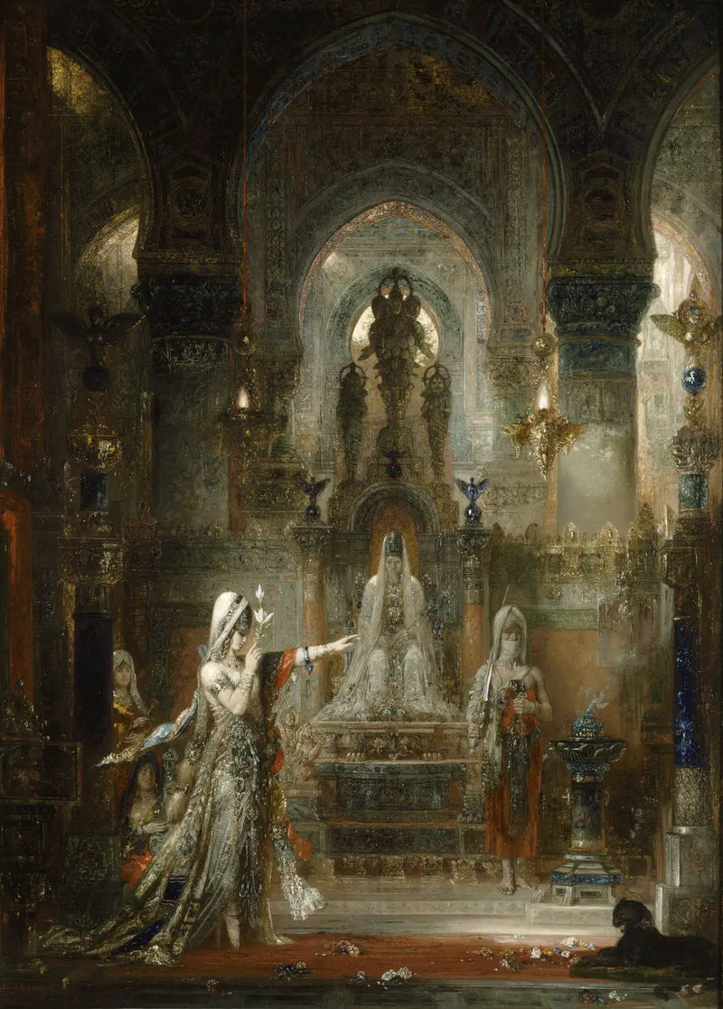 Salomé dançando diante de Herodes - Gustave Moreau
