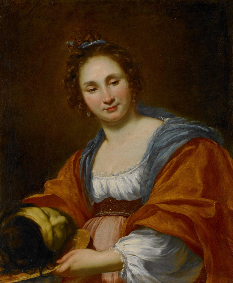 Salomé recebendo a cabeça de São João Batista - Simon Vouet