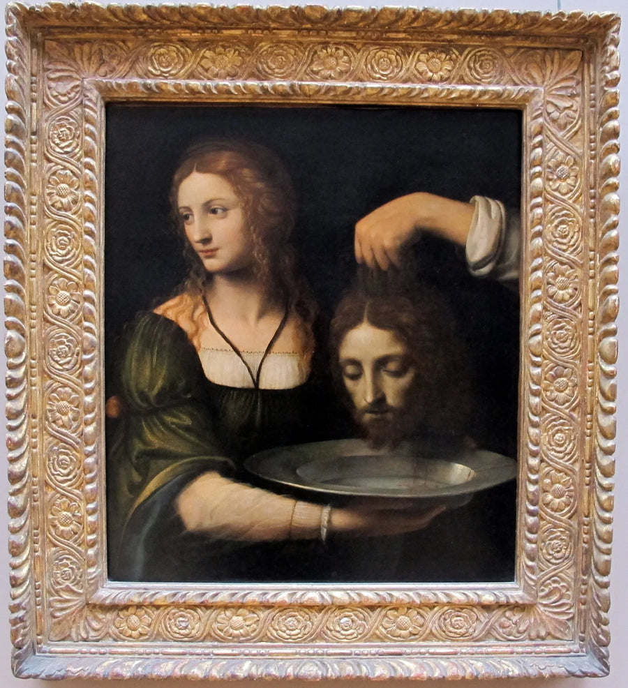 Salomé recebe a cabeça de São João Batista - Bernardino Luini