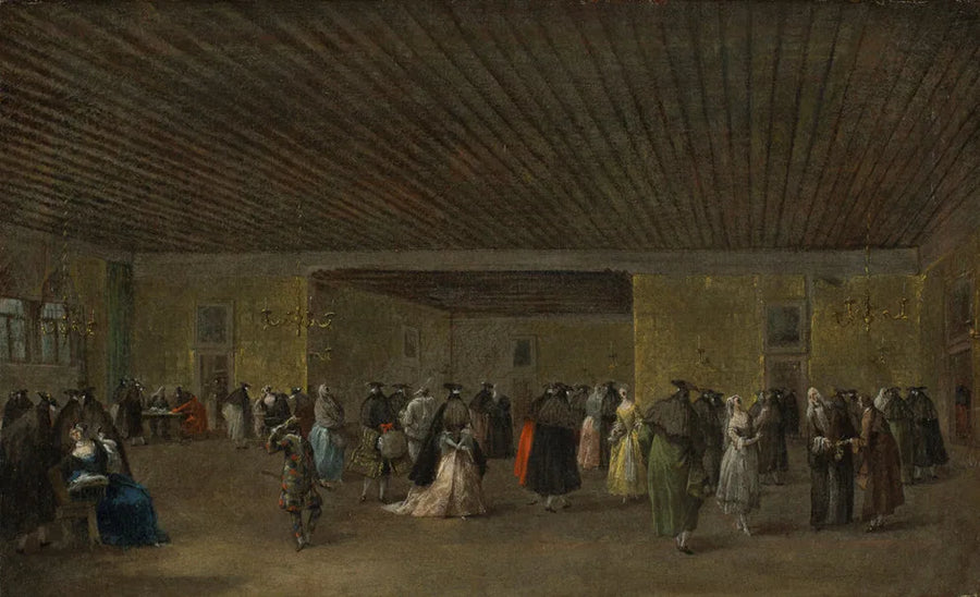 Salão principal do Ridotto, Veneza - Francesco Guardi