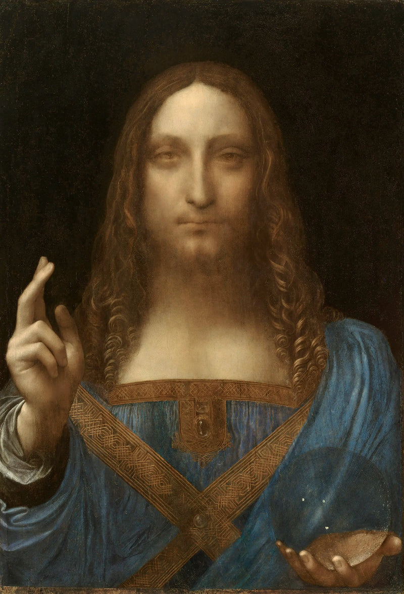 Salvator Mundi (Salvador do Mundo) - Leonardo da Vinci