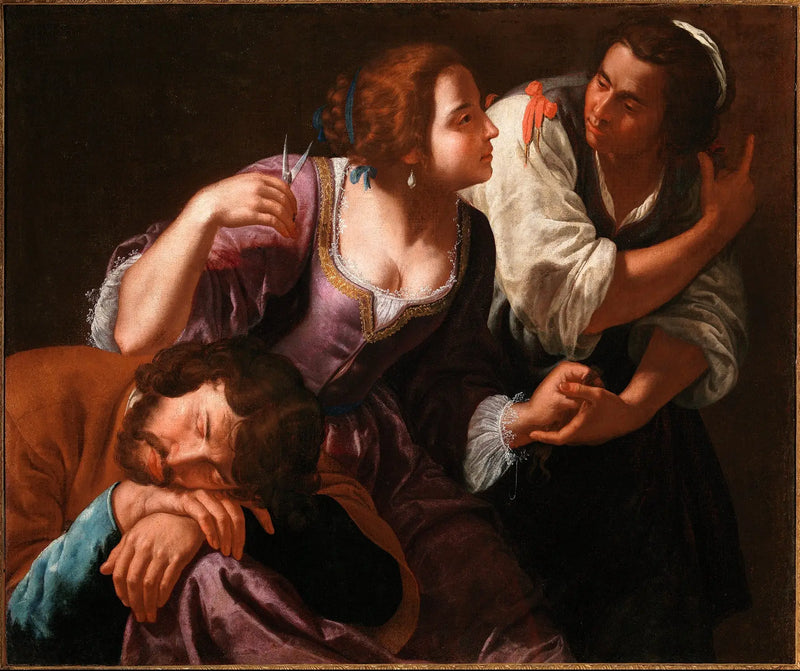 Sansão e Dalila - Artemisia Gentileschi