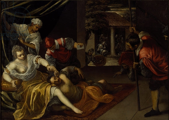 Samson e Dalila - Jacopo Tintoretto