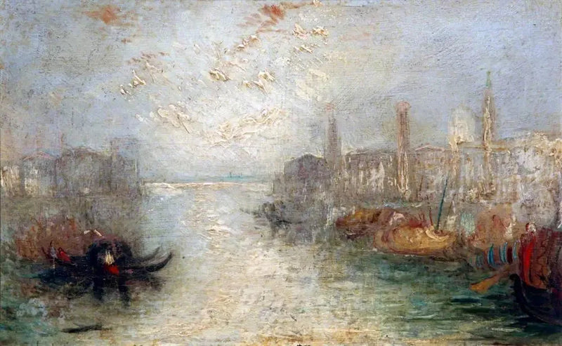 San Benedetto Olhando para Fusina - J. M. W. Turner