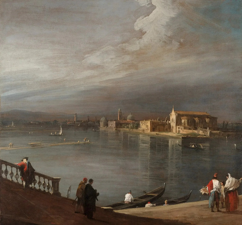 San Cristóforo, San Michele e Murano desde as Fondamenta Nuove, Veneza - Canaletto