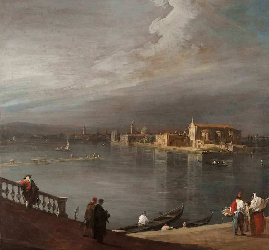 San Cristóforo, San Michele e Murano desde as Fondamenta Nuove, Veneza - Canaletto