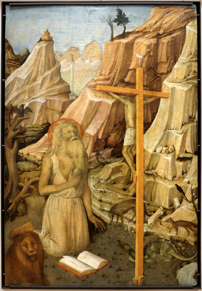 San Girloamo no deserto - Iacopo Bellini