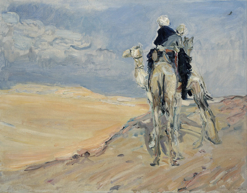 Tempestade de Areia no Deserto Líbio - Max Slevogt