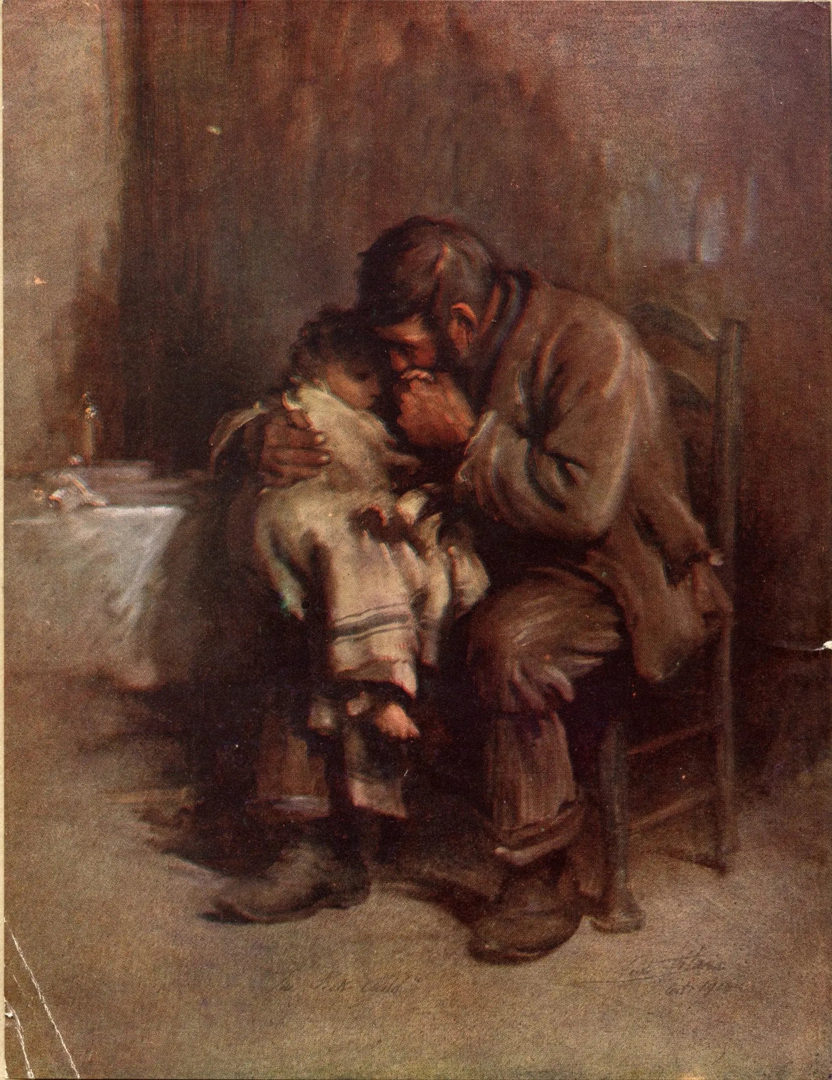 Sans mère - Luke Fildes - Alpha Reproduction