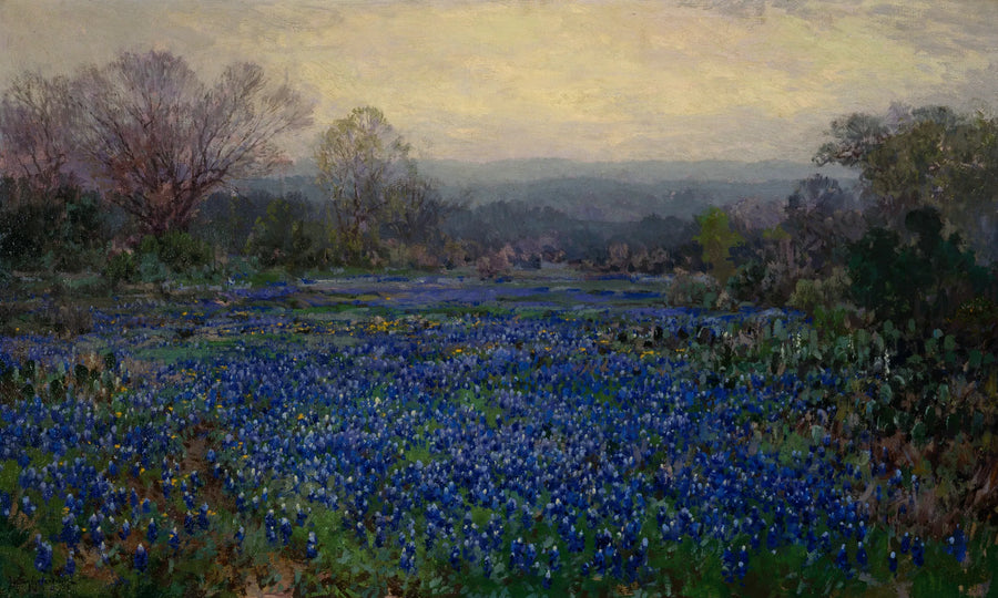Sem título (Campo de lupinos azuis) - Julian Onderdonk