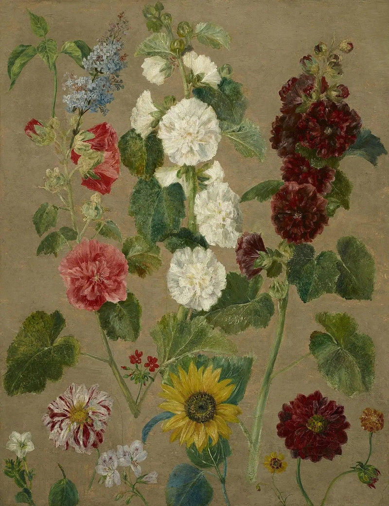Sem título [flores] - Eugène Delacroix