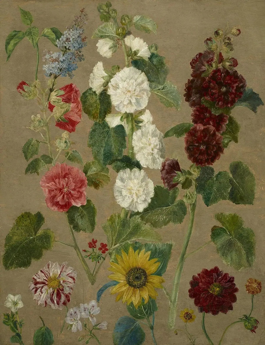 Sem título [flores] - Eugène Delacroix