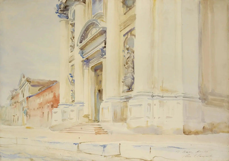 Santa Maria dei Gesuati, Veneza - John Singer Sargent