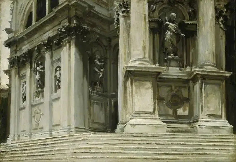 Santa Maria della Salute, Veneza - John Singer Sargent