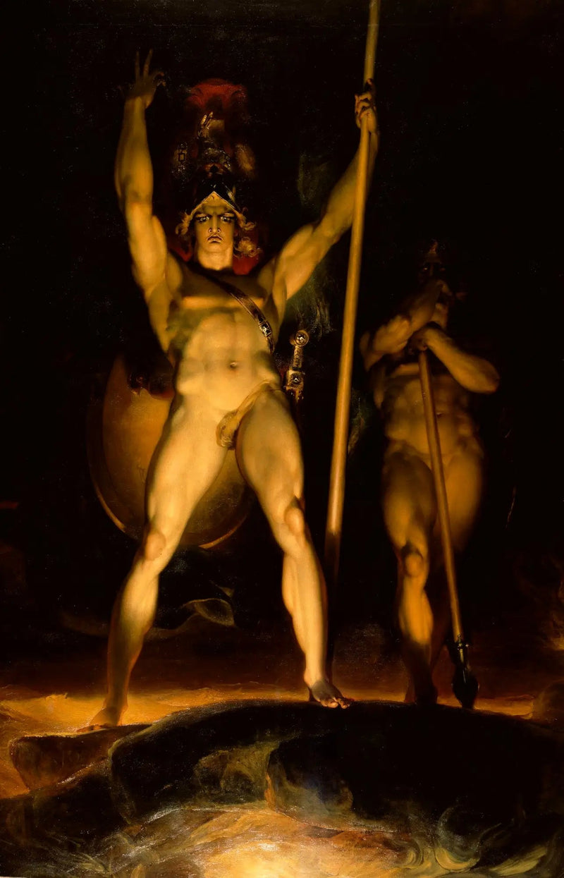 Satan invoca suas legiões - Thomas Lawrence