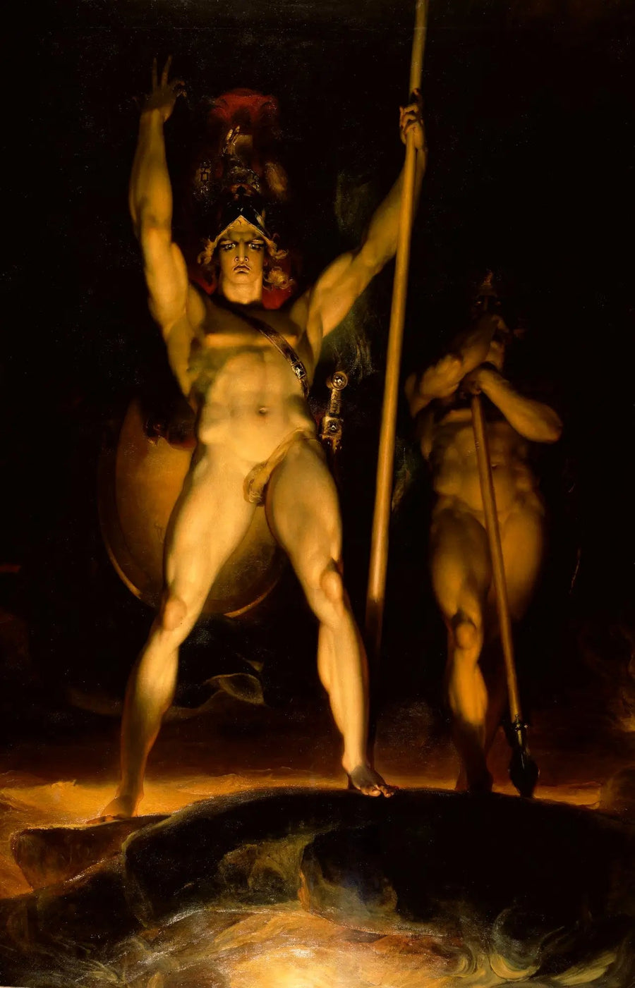 Satan invoca suas legiões - Thomas Lawrence