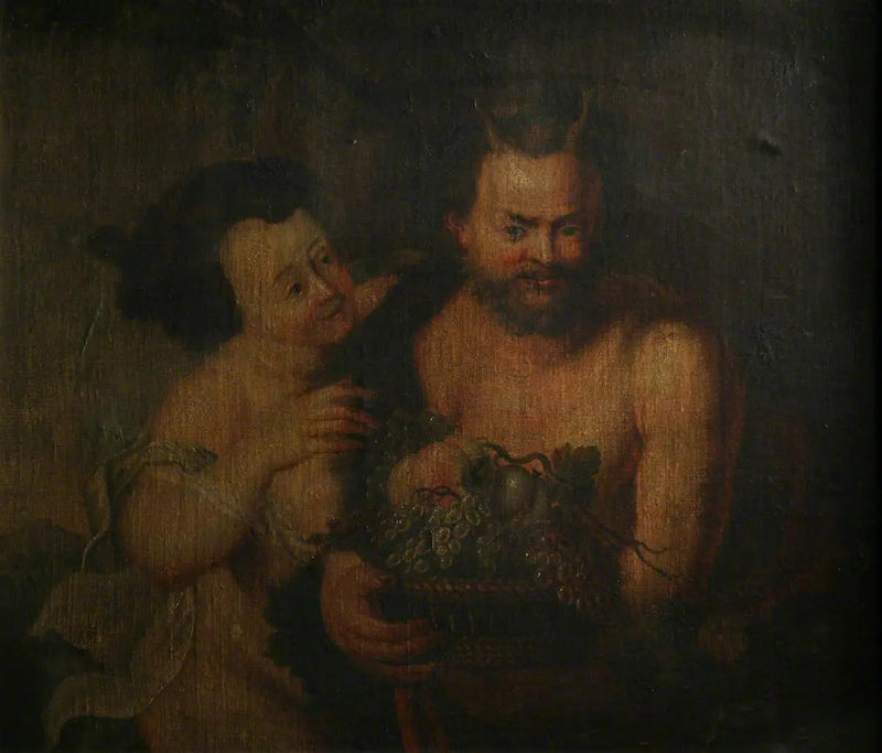  Sátiro e uma garota - Peter Paul Rubens