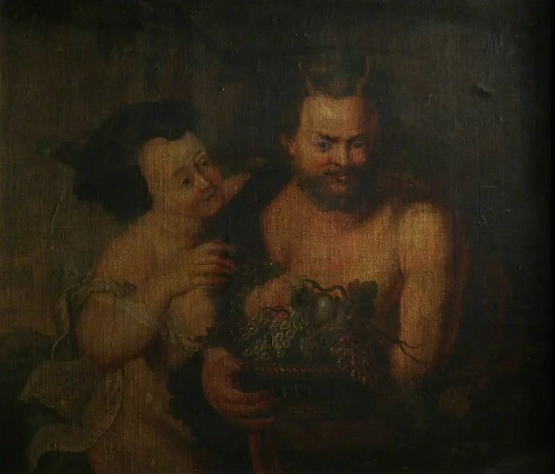 Sátiro e uma garota - Peter Paul Rubens