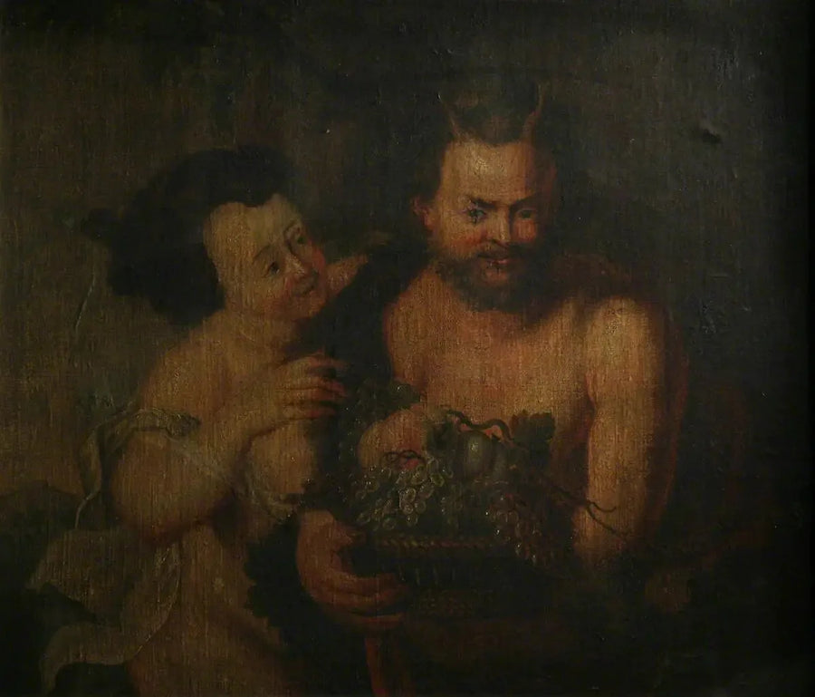  Sátiro e uma garota - Peter Paul Rubens