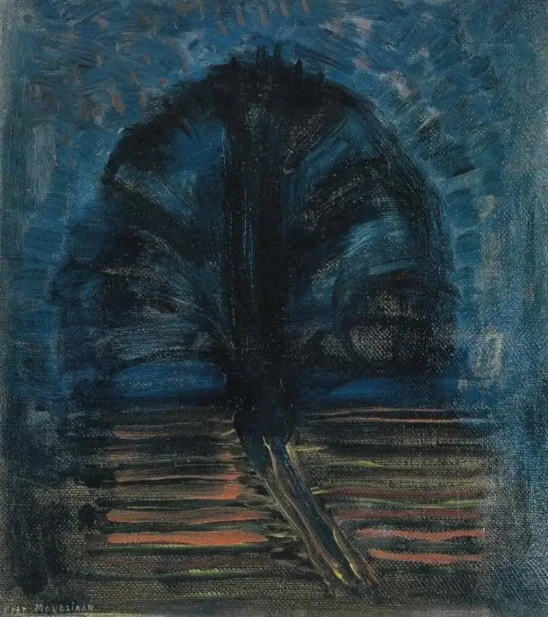 Salgueiro azul II - Piet Mondrian