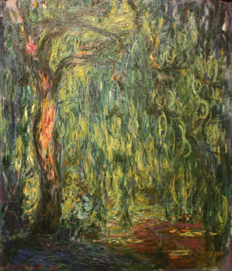 O salgueiro chorão - Claude Monet