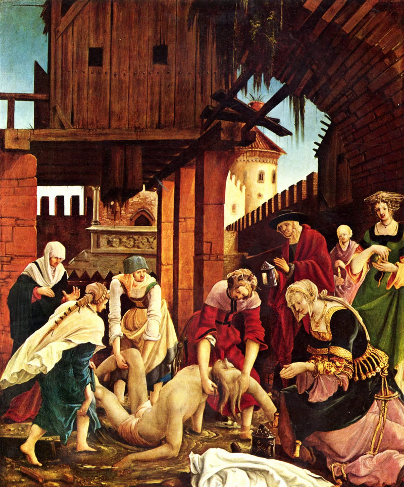 Sauvetage du corps de saint Sébastien - Albrecht Altdorfer