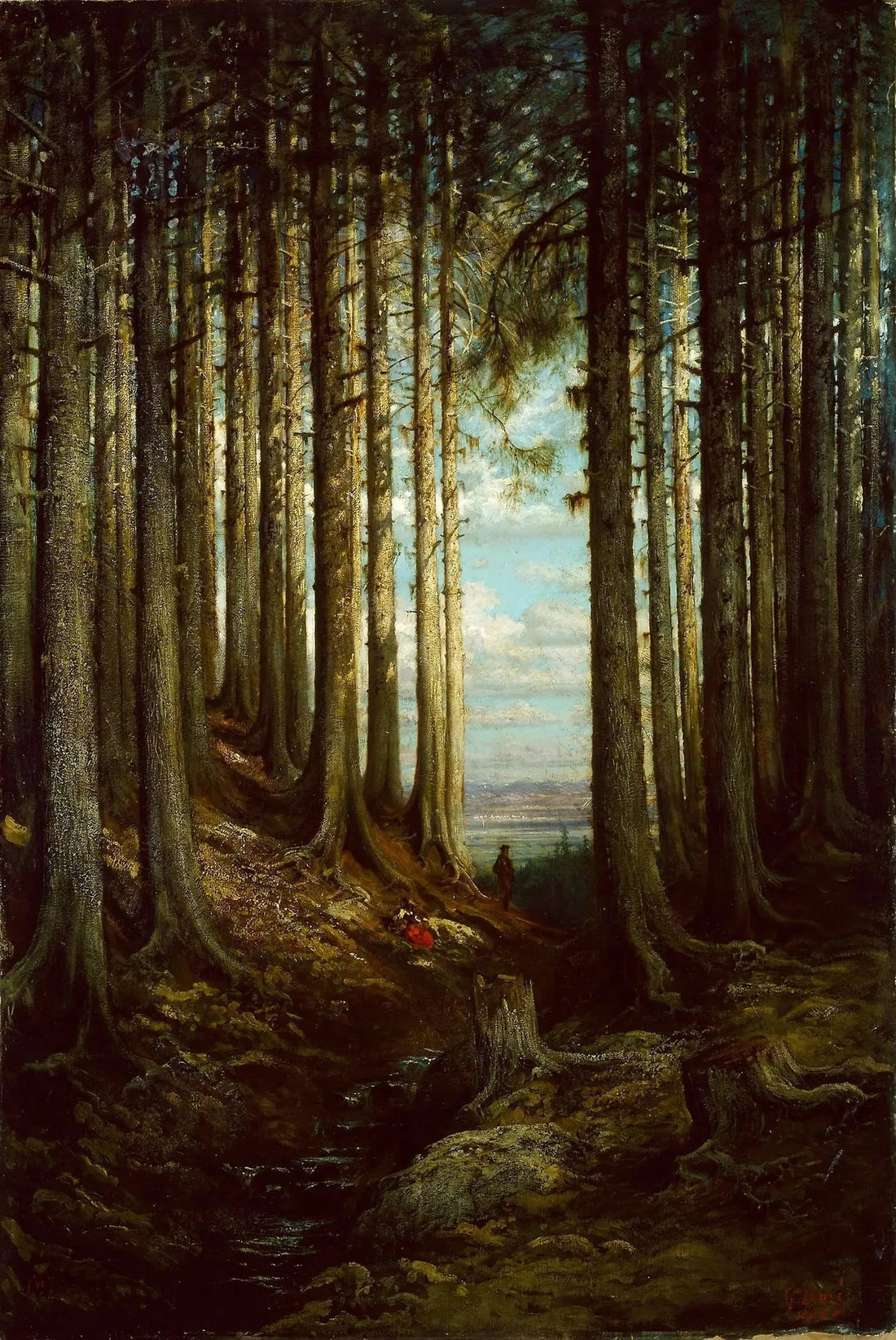 Cena alpina - Gustave Doré