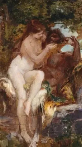 Cena amorosa - Franz von Stuck