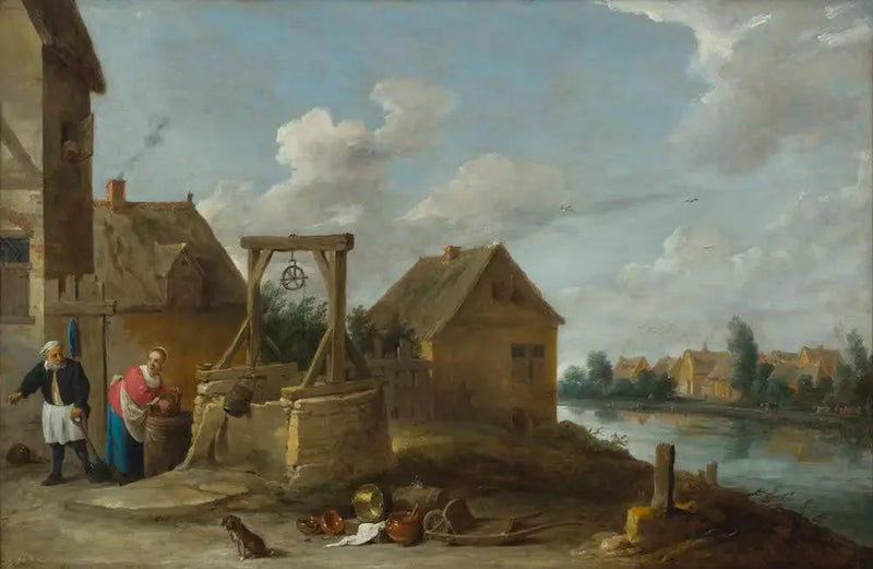 Cena na mina - David Teniers, o Jovem