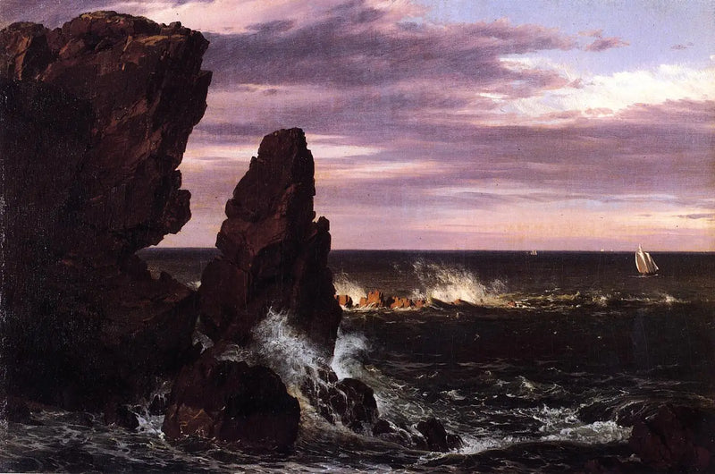 Cena costeira - Frederic Edwin Church