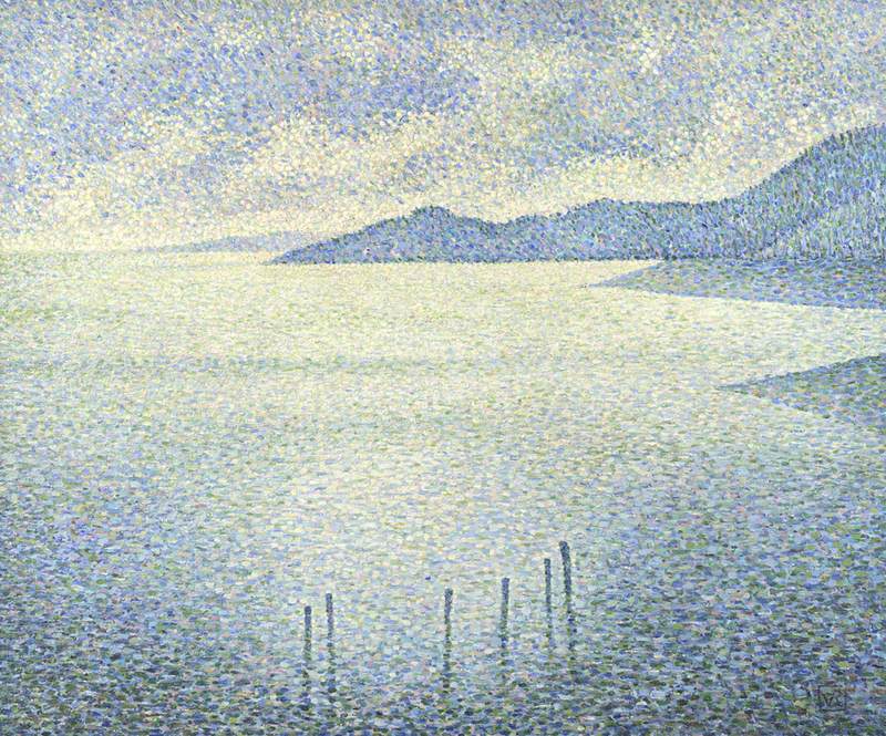 Cena costeira - Théophile van Rysselberghe