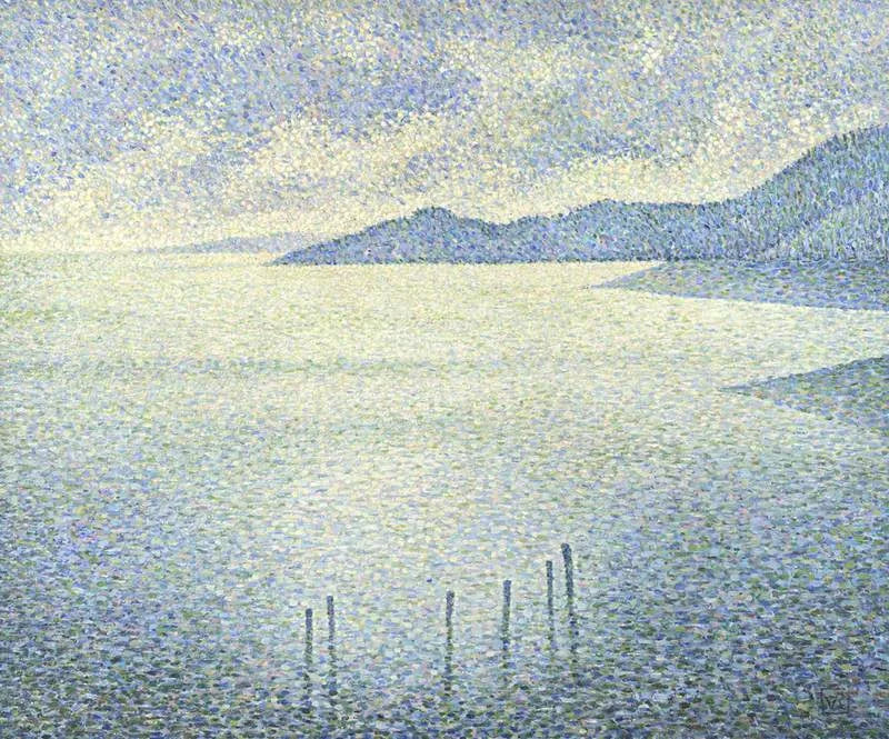 Cena costeira - Théophile van Rysselberghe