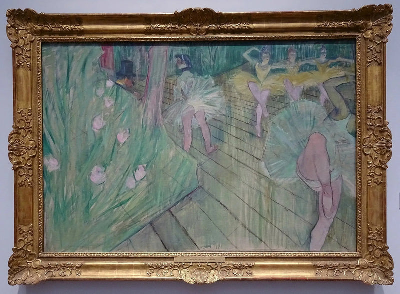 Cena de balé - Henri de Toulouse-Lautrec