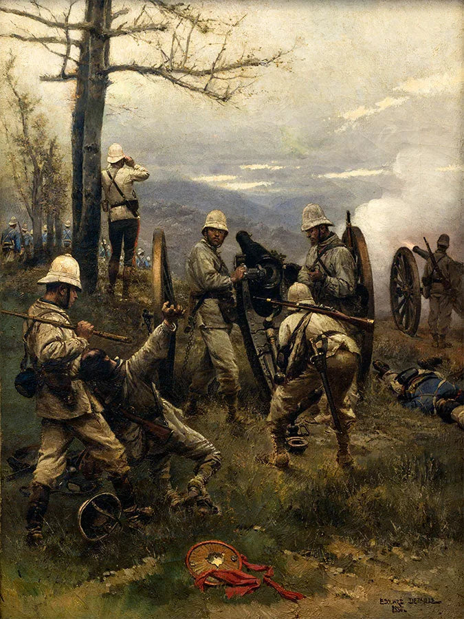 Cena de batalha - Édouard Detaille