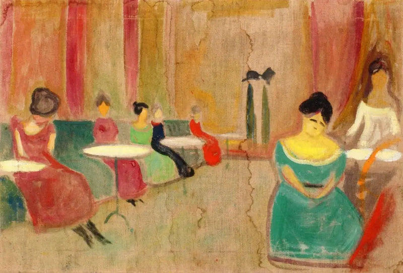 Cena de bordel - Edvard Munch
