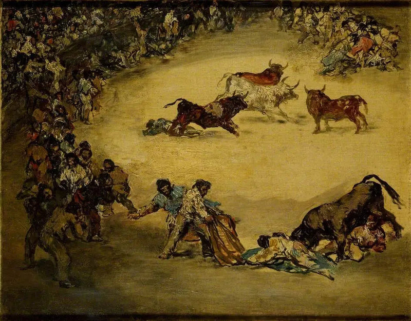 Cena de corrida: Diversão da Espanha - Francisco de Goya