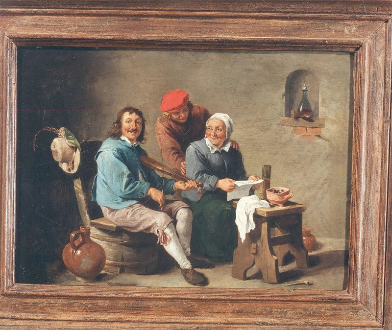 Cena de gênero - David Teniers Júnior