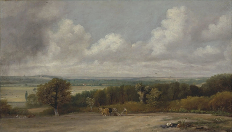 Cena de trabalho no Suffolk - John Constable