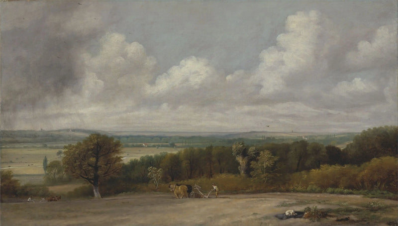 Cena de trabalho no Suffolk - John Constable
