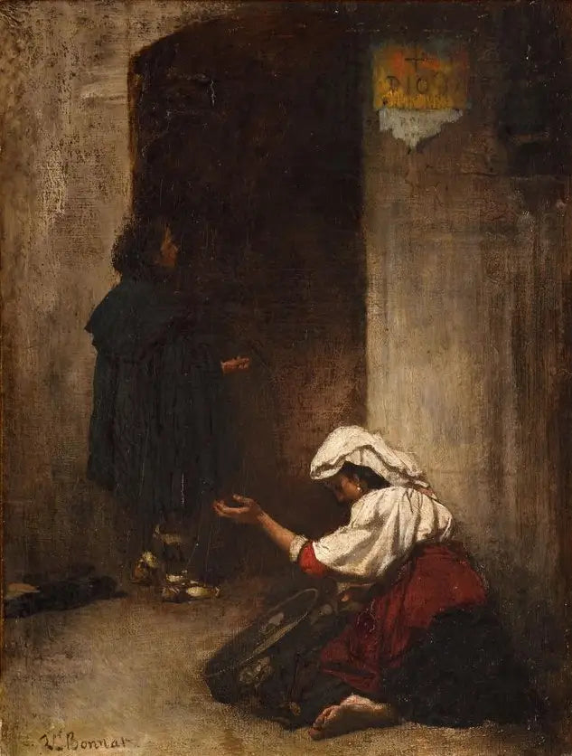 Cena de mendicância - Léon Bonnat