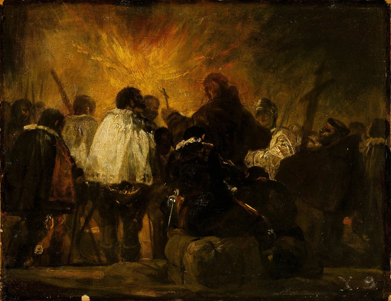 Cena noturna da Inquisição - Francisco de Goya